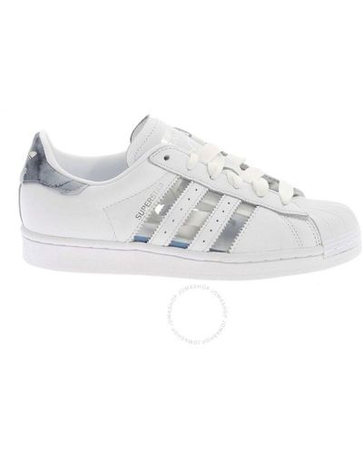 adidas Superstar Cloud White/grey Basketball Trainers