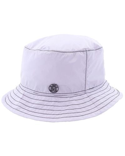 Maison Michel Jason Foldable Bucket Hat - Purple