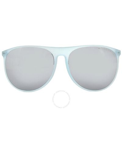 Porsche Design Grey Oval Sunglasses P8596 D 58