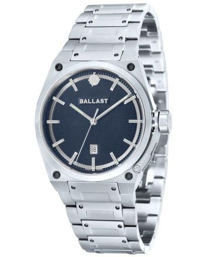Ballast Valiant Blue Dial Stainless Steel Watch -22