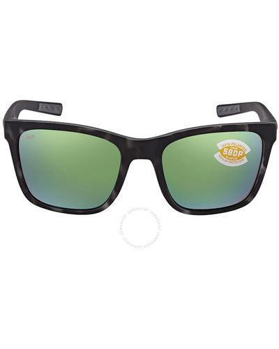 Costa Del Mar Panga Green Mirror Polarized Polycarbonate Sunglasses Pag 256 Ogmp 56