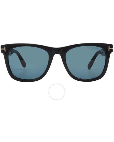 Tom Ford Kevyn Blue Green Square Sunglasses Ft1099 01n 52