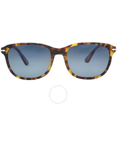 Persol Gradient Square Sunglasses Po1935s 1052s3 57 - Blue