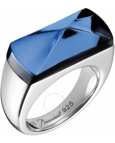 Baccarat Sterling Silver - Blue