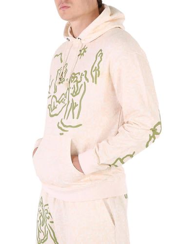 Carne Bollente Funday Afternoon Hooded Sweatshirt - Natural