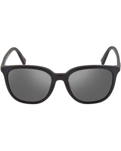 COACH Grey Silver Flash Square Sunglasses