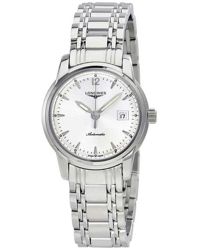 Longines Saint-imier Collection Automatic Silver Dial Watch - Metallic