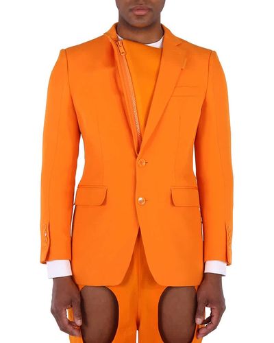 Orange Blazers for Men | Lyst