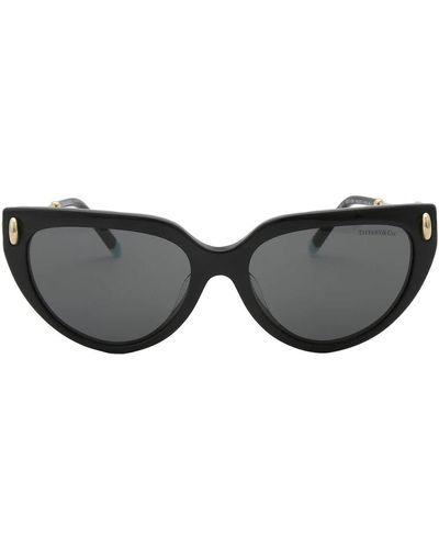 Tiffany & Co. Dark Grey Cat Eye Sunglasses Tf4195f8001s454