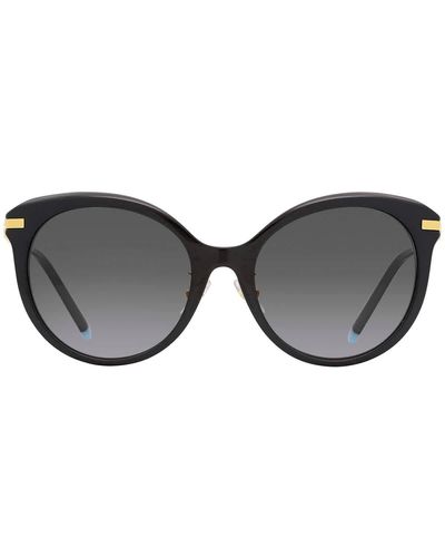 Tiffany & Co. Gray Gradient Cat Eye Sunglasses