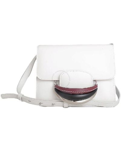 Chloé Kattie Leather Crossbody Bag - White
