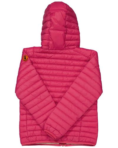 Save The Duck Girls Ana Down Puffer Jacket - Pink