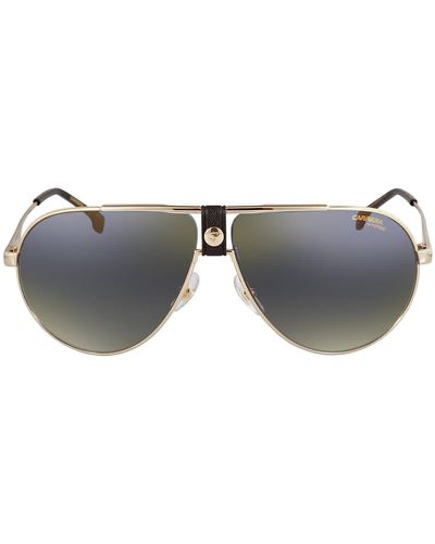 Carrera Black Gold Pilot Sunglasses 1033/s 02m2/1v 63 - Gray
