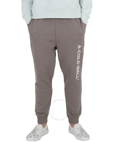 A_COLD_WALL* Mid Essential Logo Joggers - Grey