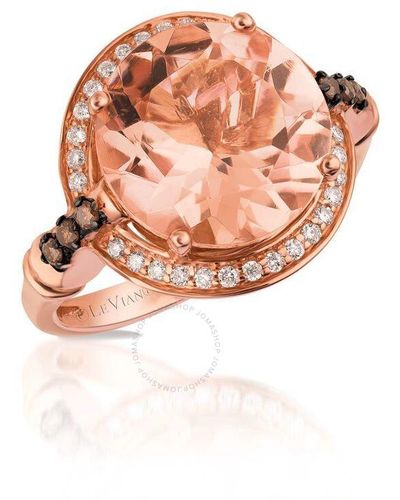 Le Vian Peach Morganite Ring Set - Pink