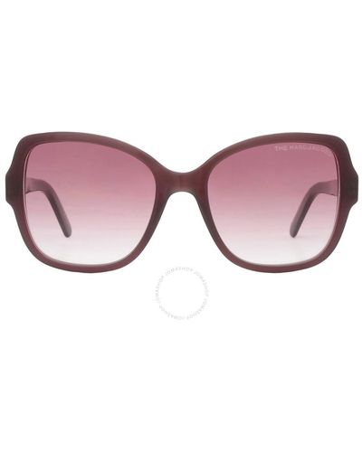 Marc Jacobs Burgundy Shaded Butterfly Sunglasses Marc 555/s 07qy/3x 55 - Multicolour