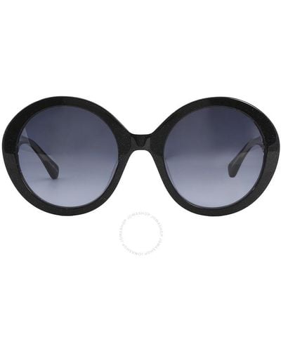 Kate Spade Shaded Round Sunglasses Zya/g/s 0807/9o 55 - Black