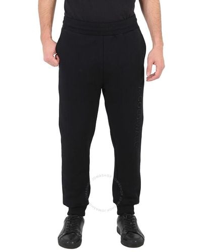 A_COLD_WALL* Logo-embroidered Cotton Track Trousers - Black