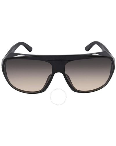 Tom Ford Hawkings Smoke Gradient Pilot Sunglasses Ft0908 01b 62 - Grey