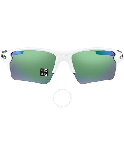 Oakley Flak 2.0 Xl Prizm Jade Rectangular Sunglasses Oo9188-918892 - Green