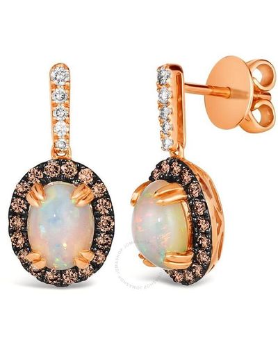 Le Vian Neopolitan Opal Earrings Set - Brown