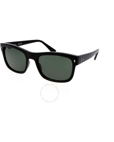 Ray-Ban Green Square Sunglasses Rb4428 601/31 56 - Black