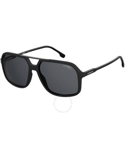 Carrera Gray Navigator Sunglasses 229/s 0807/ir 59 - Black