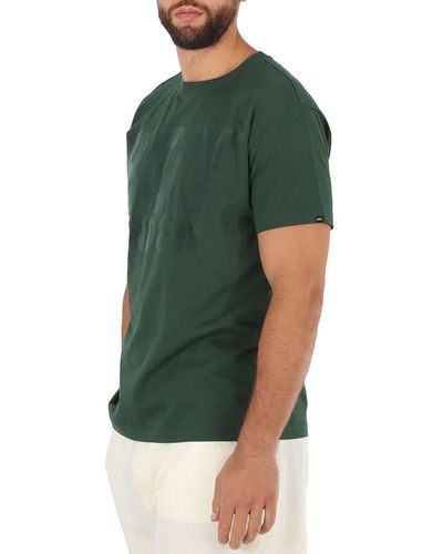 BOY London Hemus Flock Cotton T-shirt - Green