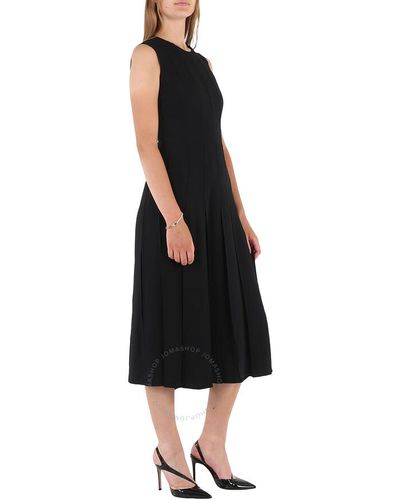 Burberry Aria Midi Dress - Black