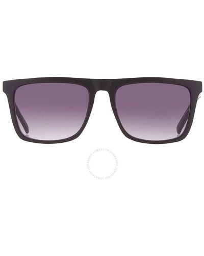 Guess Factory Smoke Gradient Square Sunglasses Gf0176 02b 55 - Multicolour