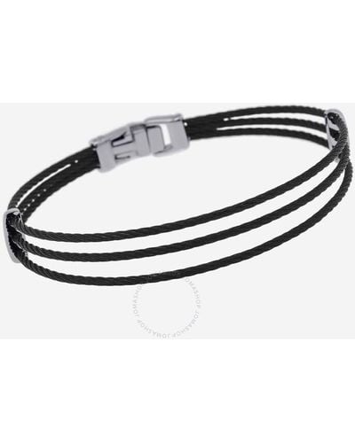 Alor Stainless Steel Cable Bracelet 04-52-0386-00 - Metallic