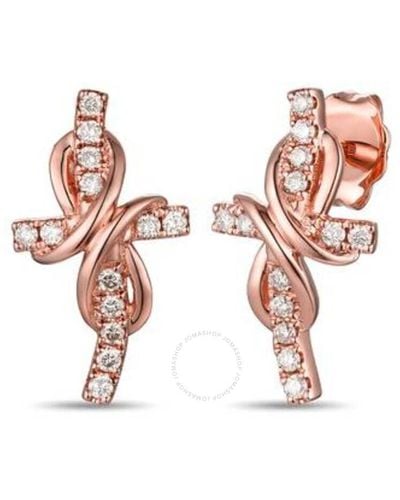 Le Vian Infinity Earrings Set - Pink