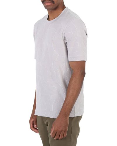 Ferragamo Gancini Logo Cotton T-shirt - White