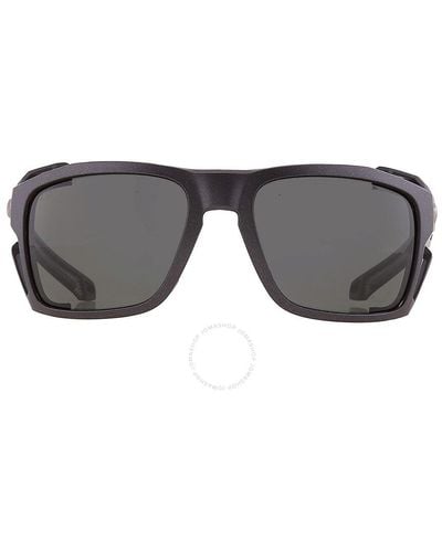 Costa Del Mar King Tide 8 Grey Polarized Glass Wrap Sunglasses 6s9111 911104 60