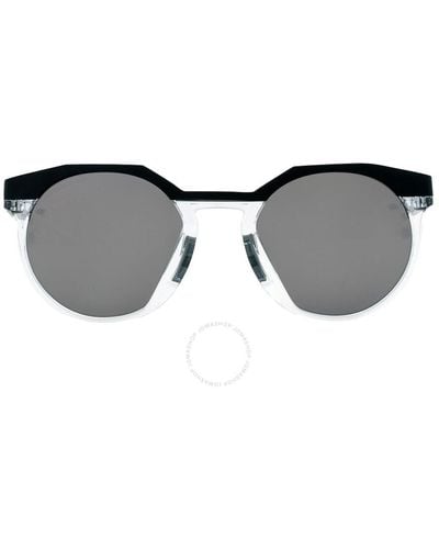 Oakley Hstn Prizm Black Polarized Oval Sunglasses Oo9242 924205 52