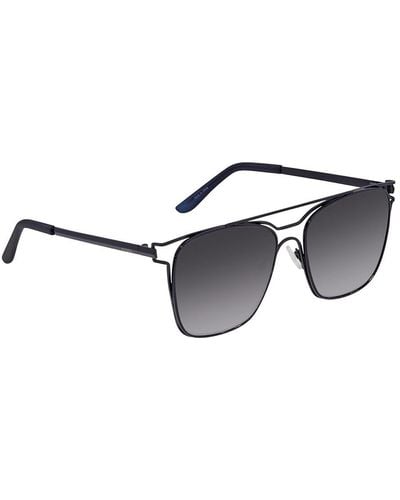 Guess Factory Gradient Square Sunglasses Gf0185 91b 55 - Grey
