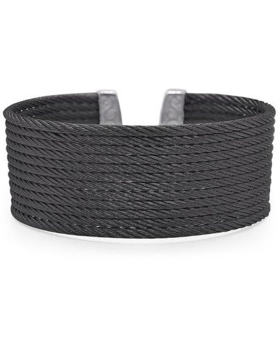 Alor Cable Cuff Essentials 12-row Cuff - Black