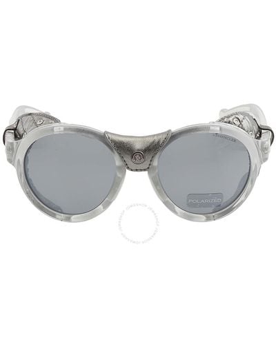 Moncler Round Sunglasses Ml0046 20d 52 - Grey