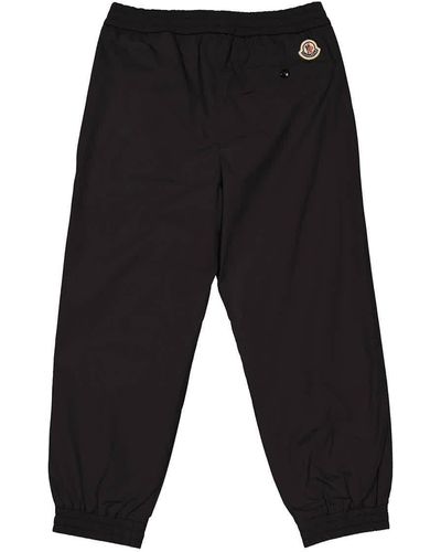 Moncler Boys Zip Detail Cargo Trousers - Blue
