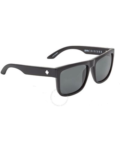 Spy Discord Happy Gray Green Square Sunglasses 673119038863
