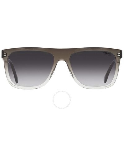 Carrera Shaded Browline Sunglasses 267/s 02m0/9o 56 - Grey