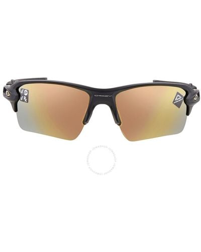 Oakley Flak 2.0 Xl Prizm Rose Gold Polarized Sport Sunglasses Oo9188 9188b3 59 - Brown