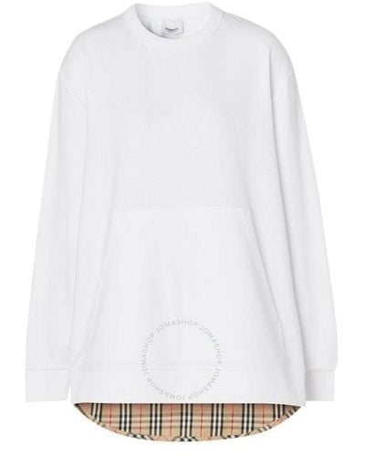 Burberry Bailey Oversized Sweater - White