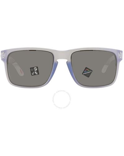 Oakley Holbrook Prizm Black Square Sunglasses - Grey
