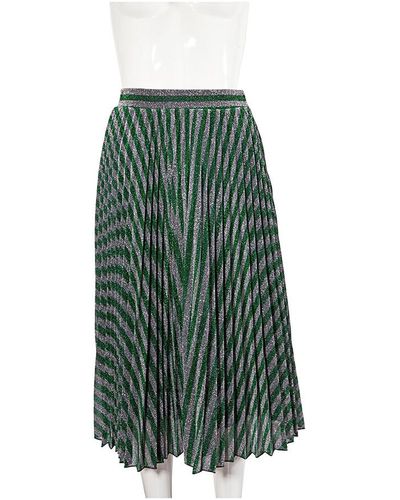 Essentiel Antwerp Essentiel Restart Pleated Skirt - Green
