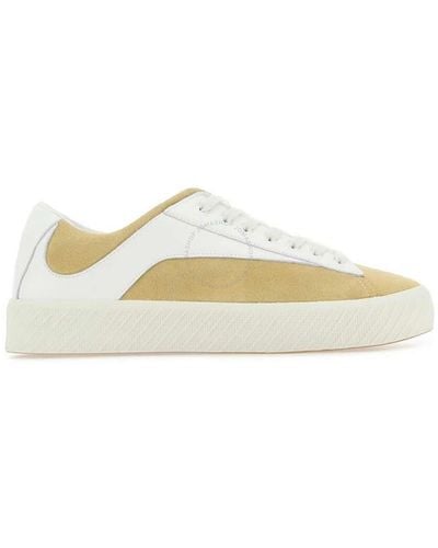 BY FAR Rodina Suede And Leather Low-top Sneakers - Multicolour