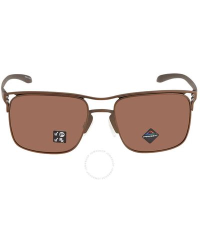 Oakley Holbrook Ti Prizm Tungsten Polarized Titanium Sunglasses  604803 57 - Brown