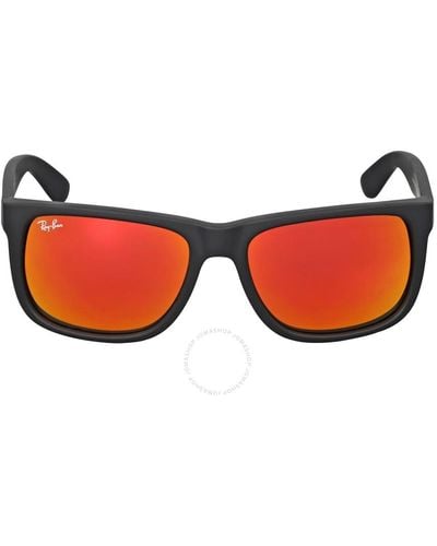 Ray-Ban Ray-ban Justin Colour Mix Red Mirror Lens Sunglasses