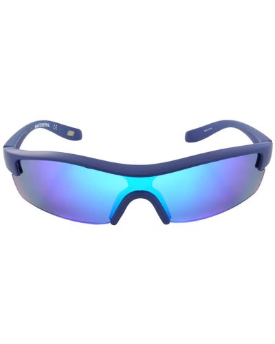 Skechers Kids Mirror Wrap Boys Sunglasses - Blue