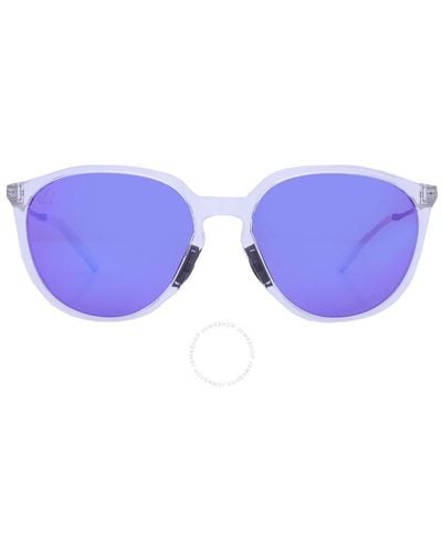 Oakley Sielo Prizm Violet Round Sunglasses Oo9288 928807 57 - Purple